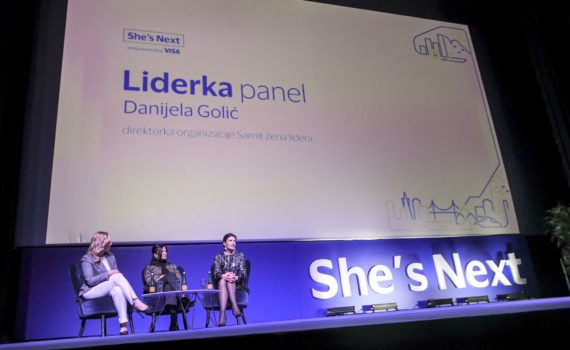 Marija Tasić Participated in “Leader” Panel Discussion as Part of the She’s Next Empowered by Visa Event